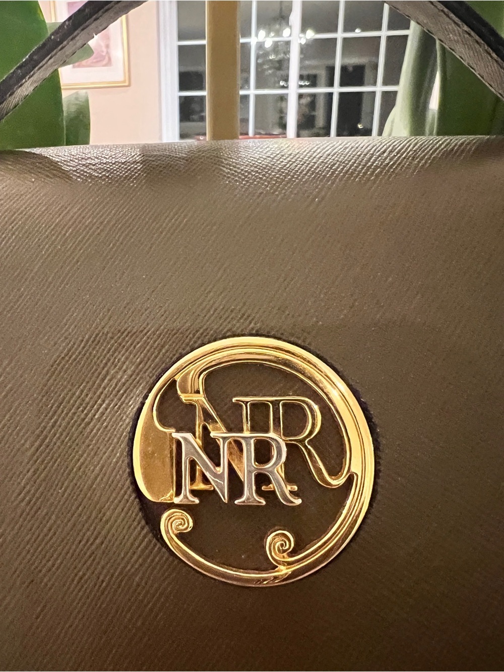 Nina Ricci Paris Made in Italy Vintage Jacquard Top Handle Satchel Bag - Picture 3 of 14